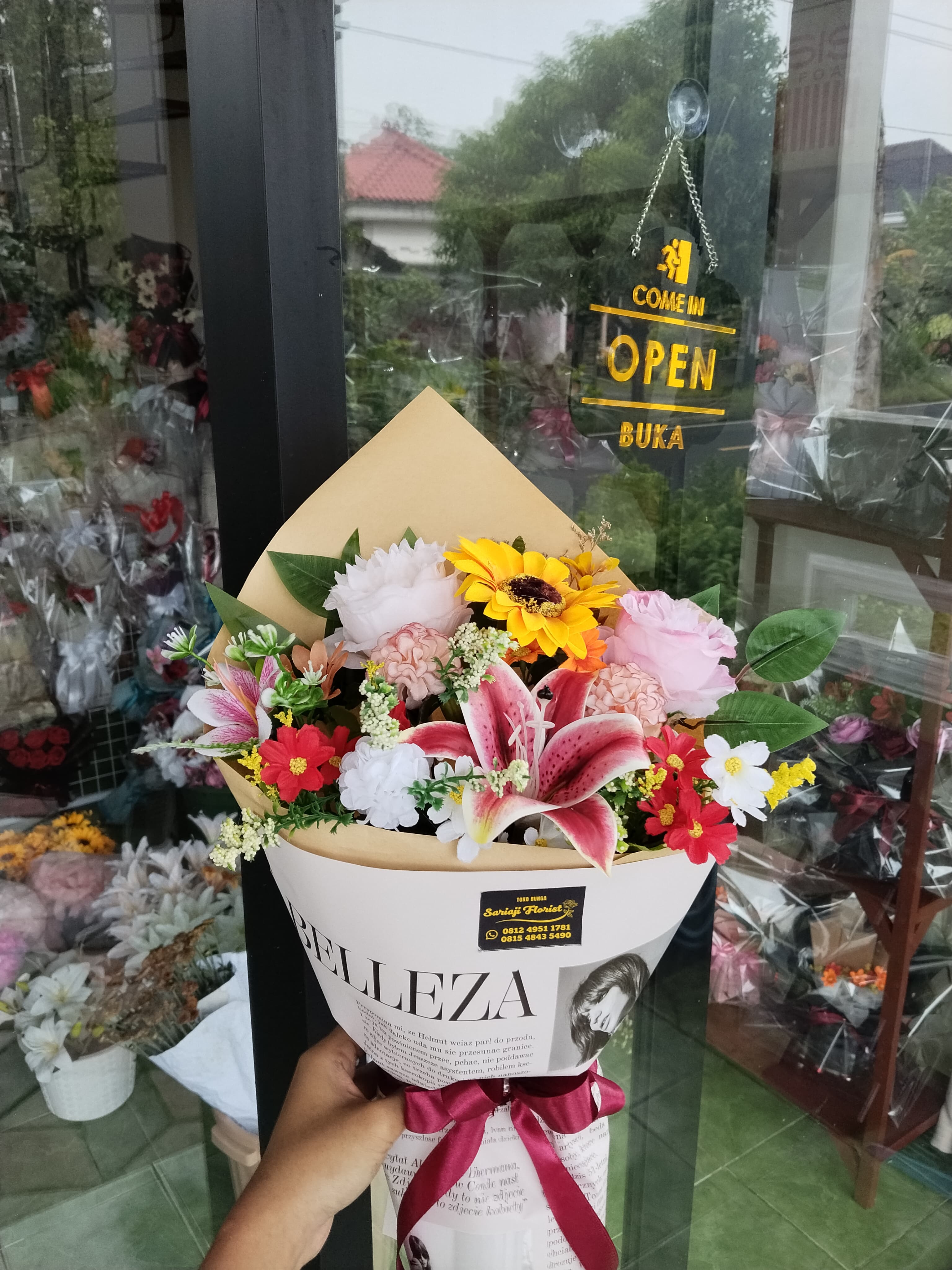 Buket Bunga Artificial 15